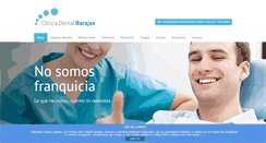 Desktop Screenshot of clinicadentalbarajas.com